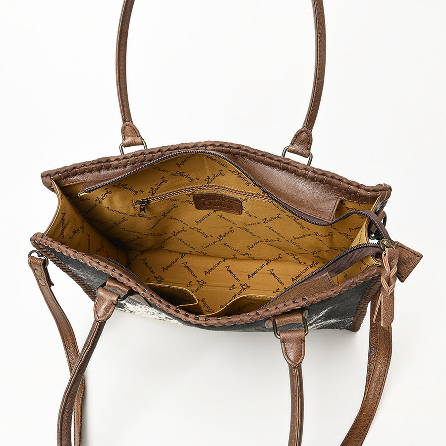 American Darling Tote Hair On Genuine Leather Western Women Bag | Handbag Weekend Travel Bags