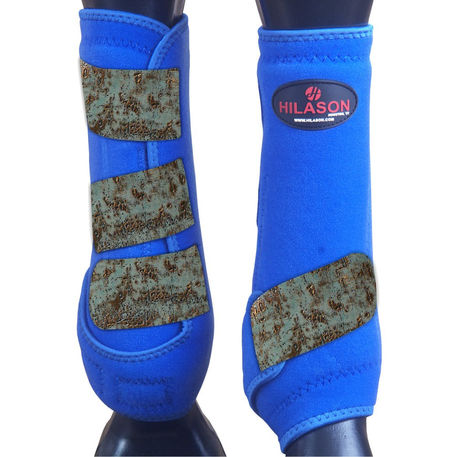 Large Hilason H. Medicine Sports Boots Rear Hind Leg by Hilason – Cowboy and equestrian accessories