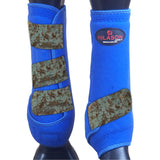 Medium Hilason Horse Medicine Sports Boots Rear Hind Leg