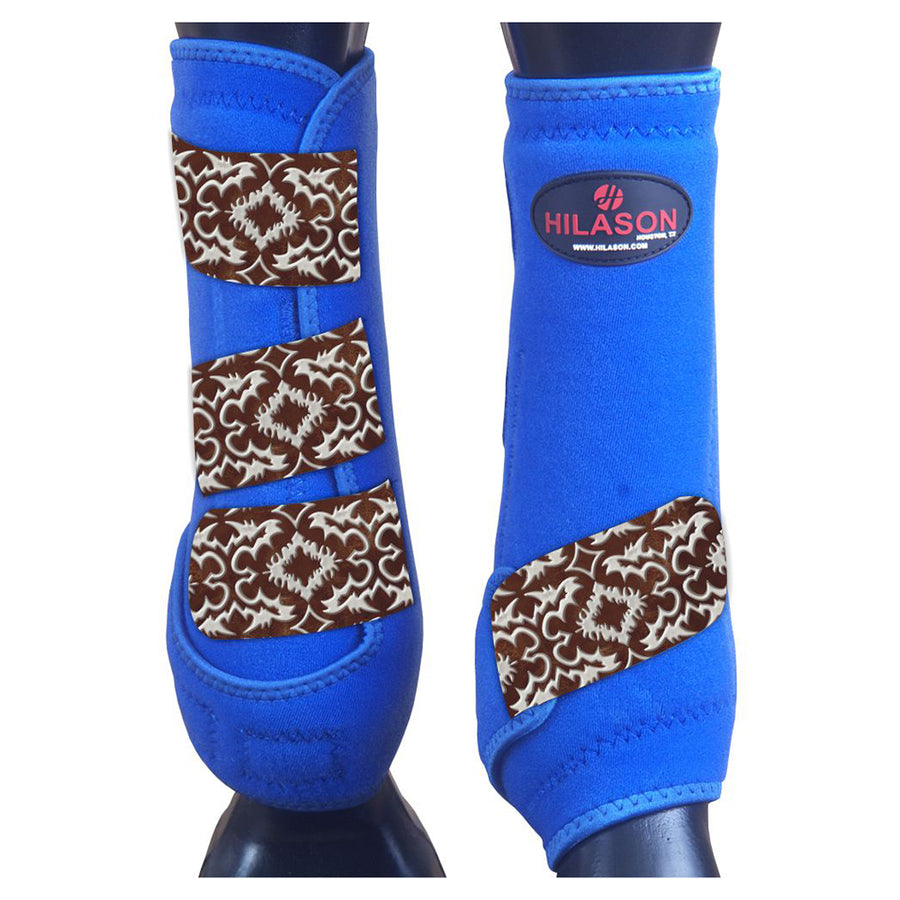Large Hilason H. Medicine Sports Boots Rear Hind Leg by Hilason – Cowboy and equestrian accessories