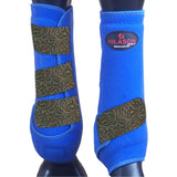 Medium Hilason Horse Medicine Sports Boots Rear Hind Leg