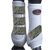 Large Hilason Horse Medicine Sports Boots Front Leg