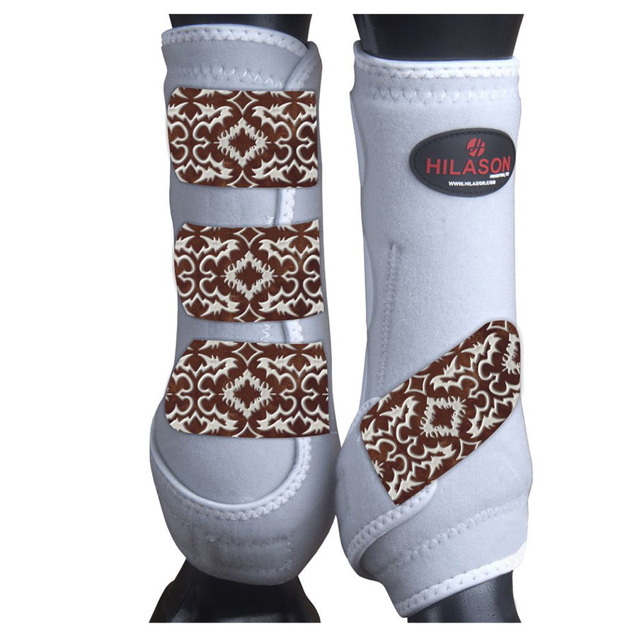 X Large Hilason H. Medicine Sports Boots Rear Hind Leg by Hilason – Cowboy and equestrian accessories