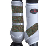 X Large Hilason Horse Medicine Sports Boots Rear Hind Leg