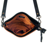 American Darling Crossbody Hair On Genuine Leather women bag western handbag purse