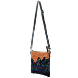 American Darling Crossbody Hair On Genuine Leather women bag western handbag purse