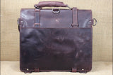 Briefcase Backpack Laptop Bag Glanor Buffalo Leather Hand Bag