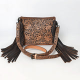 American Darling Messenger Hand Tooled Genuine Leather Women Bag Western Handbag Purse