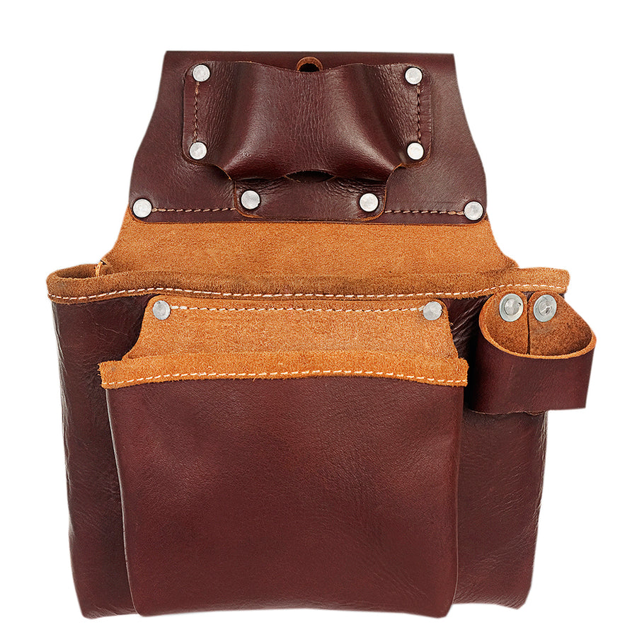 HILASON Leather Carpenter, Farmers And Electrician Tool Bag Pouch - Uhorse