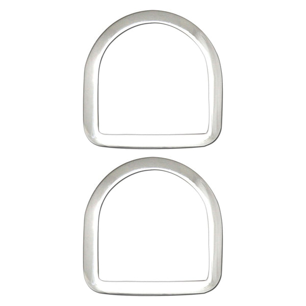 2-1/2 In X Stainless Steel Horse Beveled Saddle Rigging Dee - Uhorse