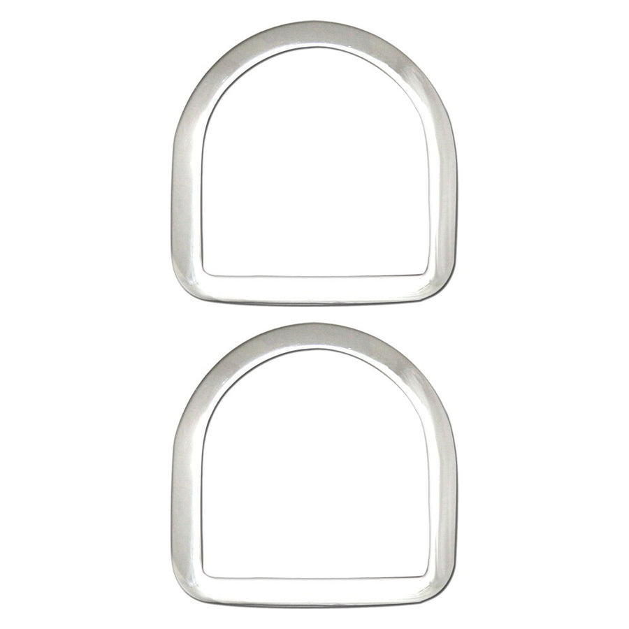 2-1/2 In X Stainless Steel Horse Beveled Saddle Rigging Dee - Uhorse