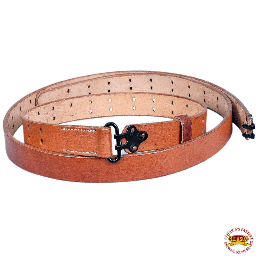 HILASON WWII Us M1 Garand Rifle M1907 Leather Carry Sling American Mahogany - Uhorse