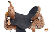 HILASON Western Horse Barrel Saddle Trail Pleasure Leather | Treeless for Horses