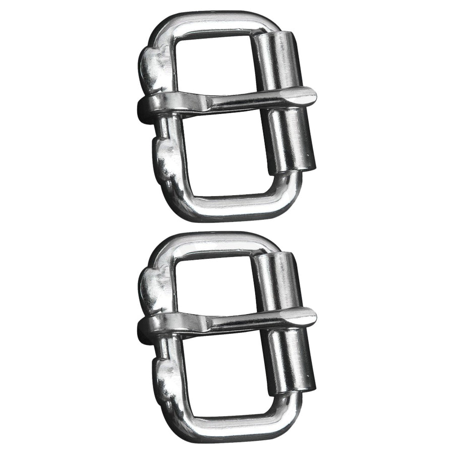 2 pieces 1 In 5Mm Hilason Assorted Multi-Purpose Sliver Metal Roller Buckle - Uhorse