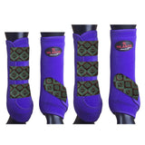 4pk Med Hilason H. Medicine Sports Boots Front Hind Leg by Hilason – Cowboy and equestrian accessories