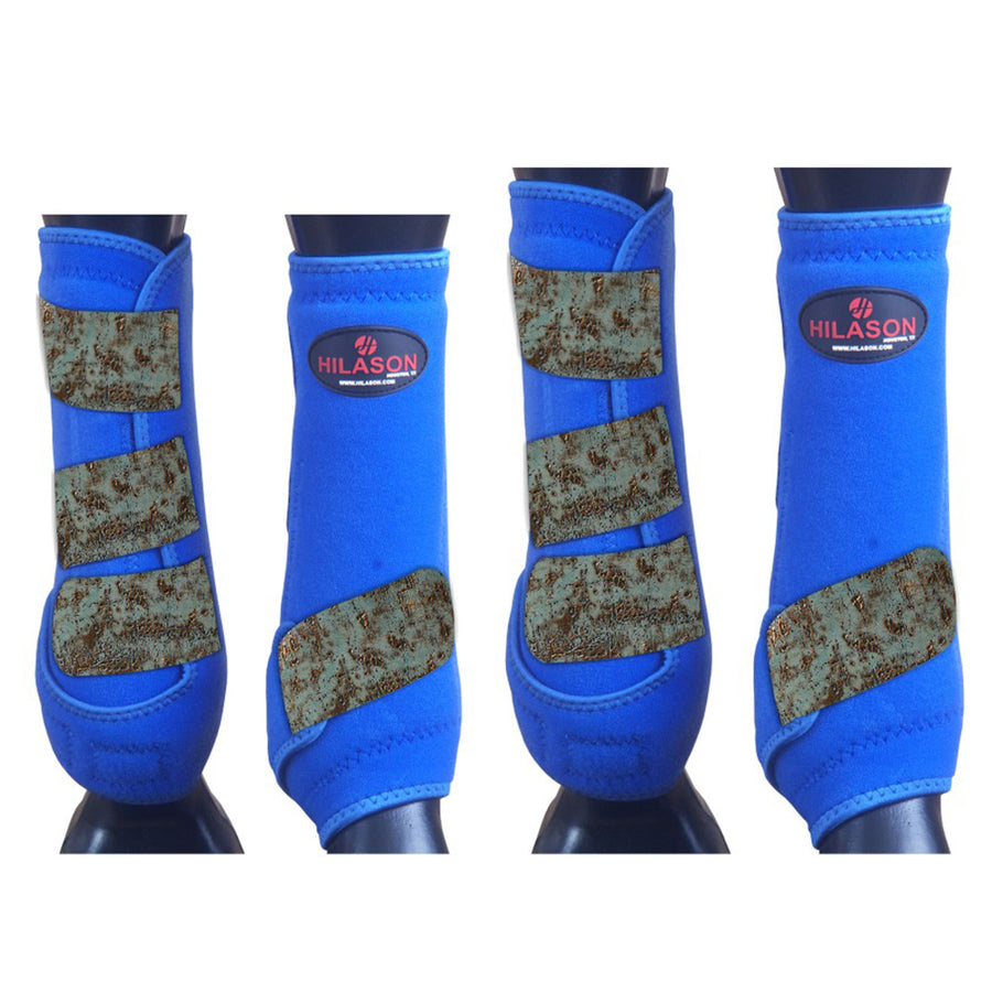 4pk Lrg Hilason H. Medicine Sports Boots Front Hind Leg by Hilason – Cowboy and equestrian accessories