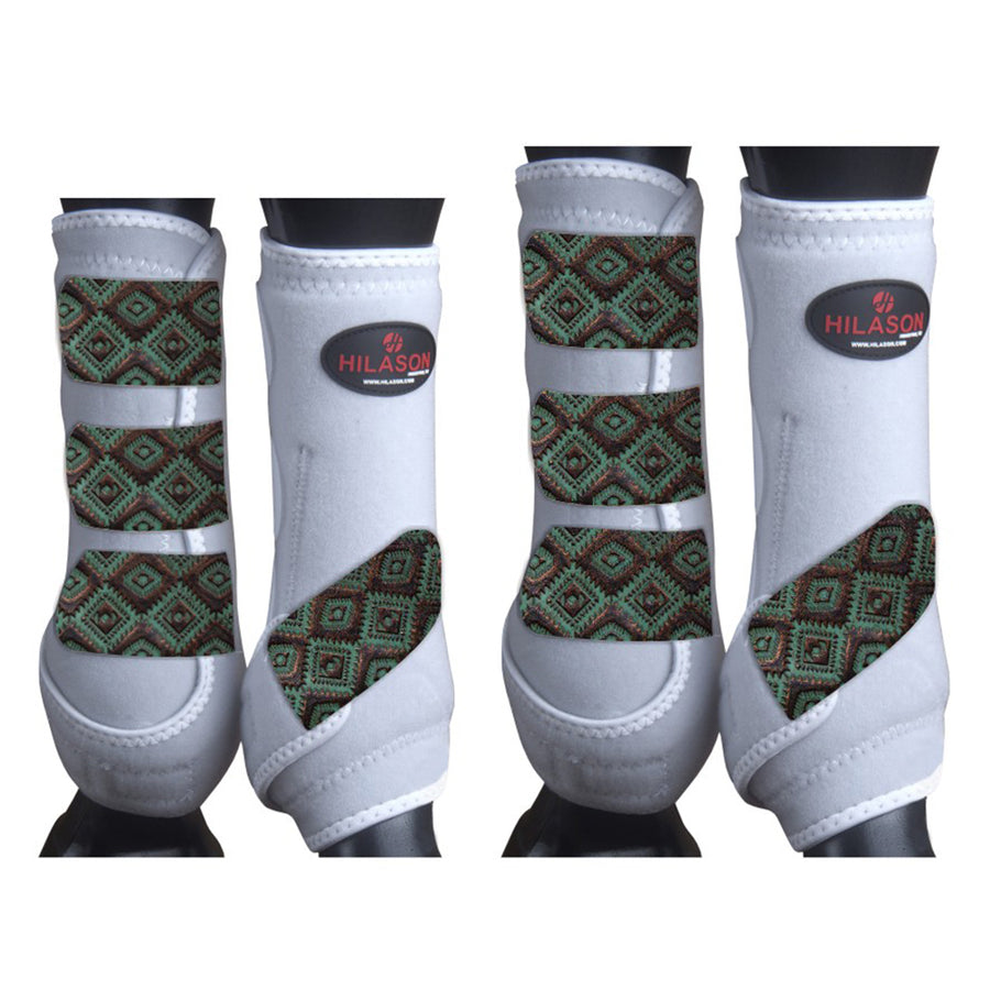 4 Pck X Lrg Hilason H. Medicine Sports Boots Front Hind by Hilason – Cowboy and equestrian accessories