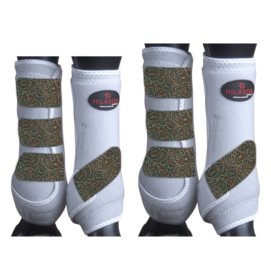 4 Pck X Lrg Hilason H. Medicine Sports Boots Front Hind by Hilason – Cowboy and equestrian accessories