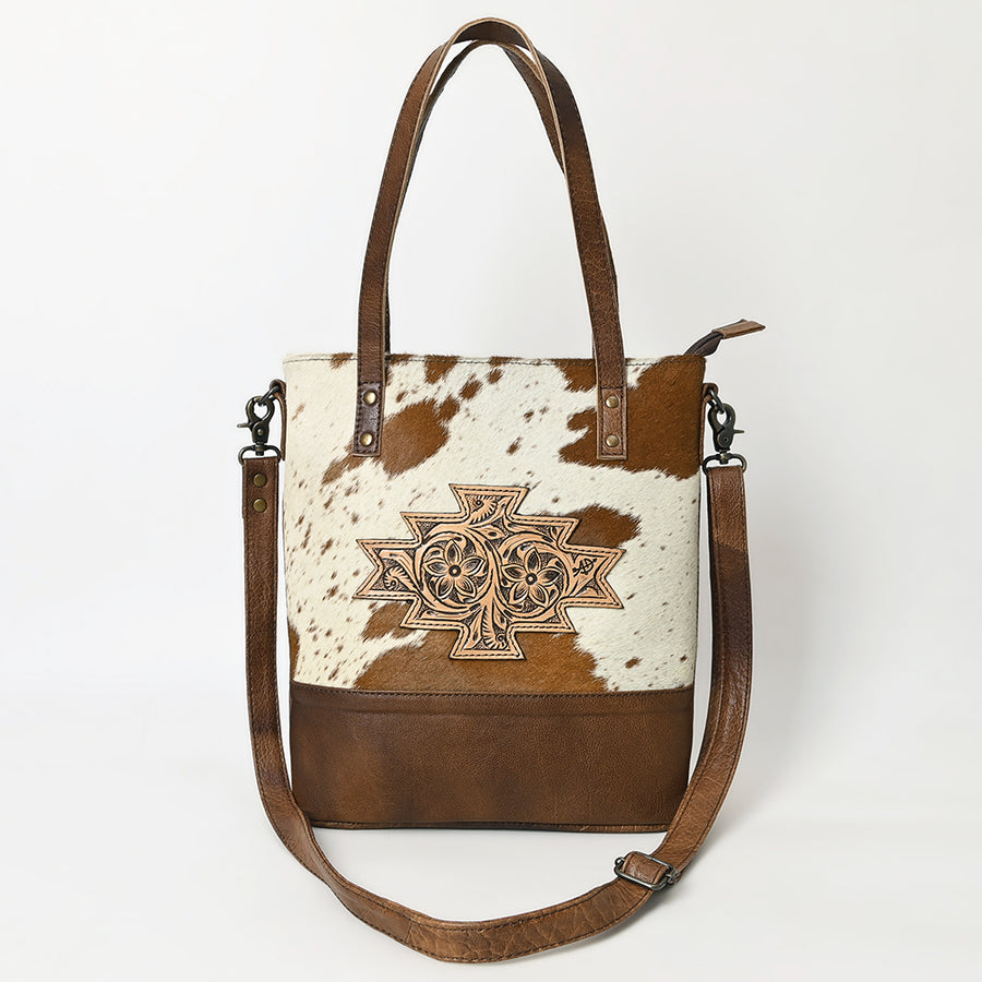 American Darling Tote Hair-On Genuine Leather Western Women Bag Handbag Purse | Travel Bags College Casual