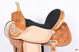 Western Horse Saddle American Leather Barrel Flex Tree Trail Hilason