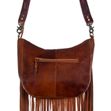 American Darling Hobo Hair On Genuine Leather Women Bag Western Handbag Purse