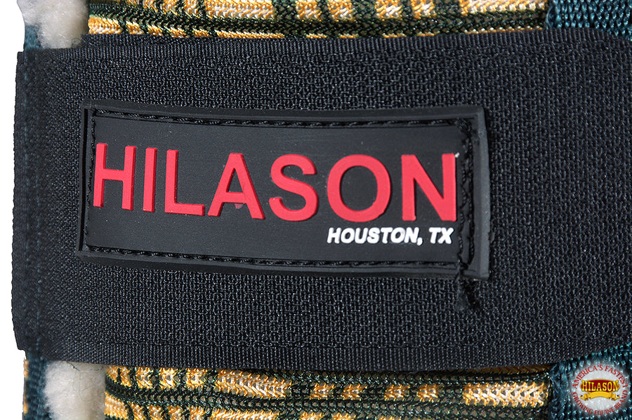 Hilason Horse Fly Boots Uv Protection Fleece Lined Plaid