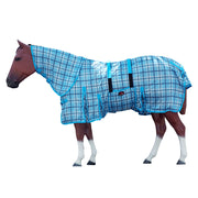 66-84 Inches Hilason Horse Fly Sheet Uv Protect Mesh Bug Mosquito Summer Spring