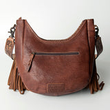 American Darling Hobo Hair On Genuine Leather Women Bag Western Handbag Purse