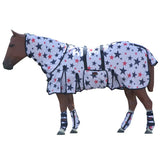 78 In Hilason Horse Fly Sheet Fleece Boot Uv Protect Mesh Bug Mosquito - Uhorse