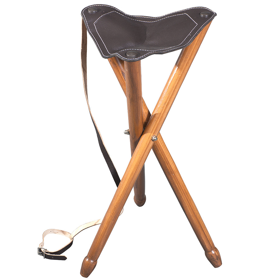 HILASON Hunting Tri Leg Portable Stool For Hiking Gardening And Beach - Uhorse