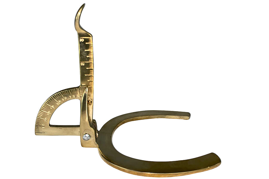Solid Brass Horse Hoof Leveler Shoeing Farrier Tool Tack By Hilason