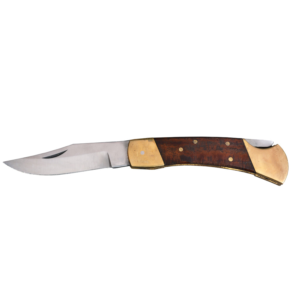 Hilason  Stainless Steel Knife With Heavy Duty Plastic Handle