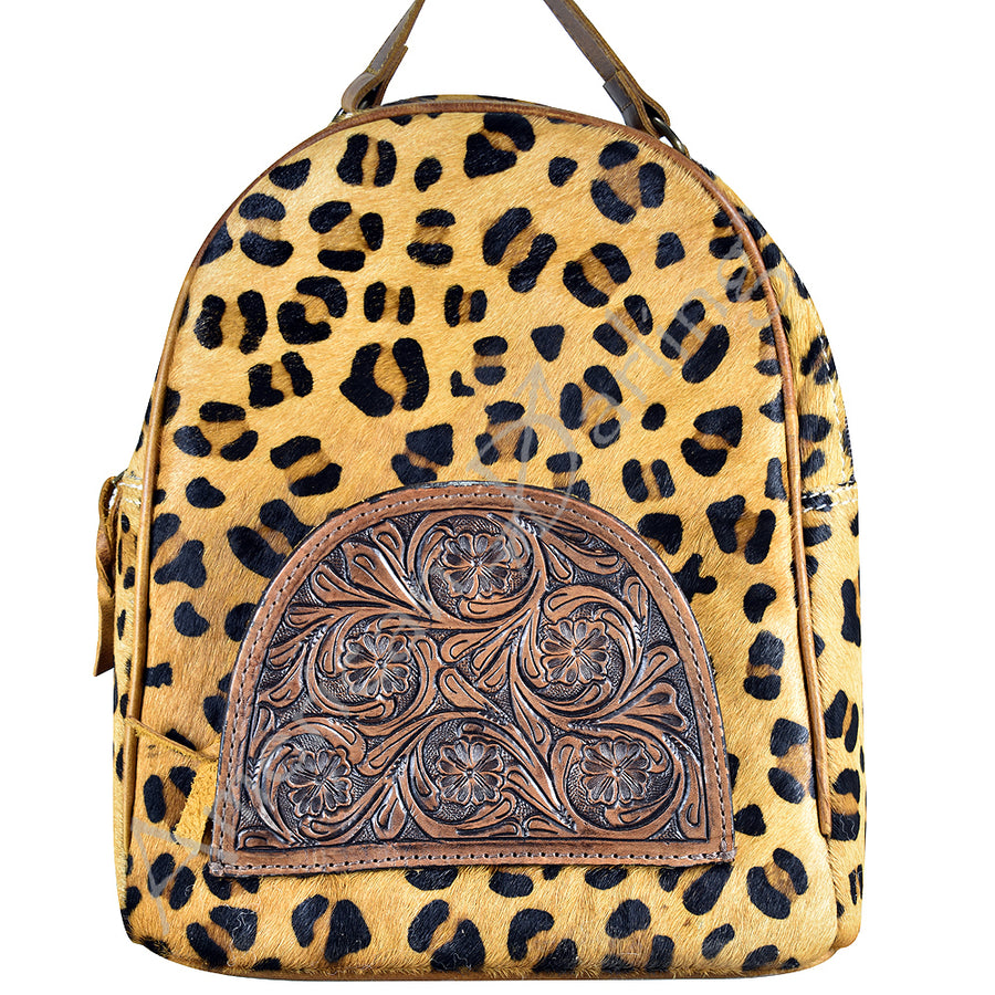 American Darling Backpack Hair on Genuine Leather Western Women Bag | for Laptop School Purse Travel