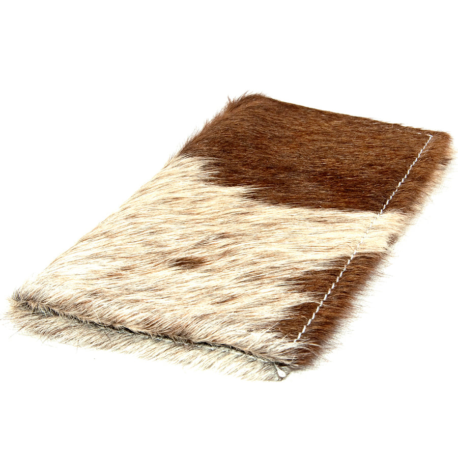 American Darling Wallet Bag, Genuine Hair-On Cowhide, Vegetable-Tanned Full Grain Leather, Western Style Slim Travel Wallet