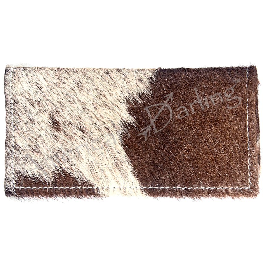 American Darling Wallet Bag - Handcrafted Hair-On Cowhide and Genuine Leather Western Wallet - Uhorse