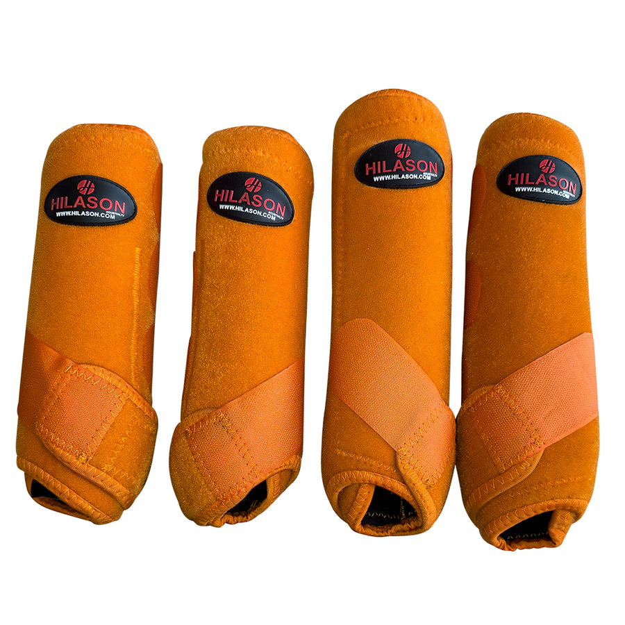 HILASON L M S H. Front Rear Hind Leg Sport Boot 2pk | 4pk | H. Leg by Hilason – Cowboy and equestrian accessories