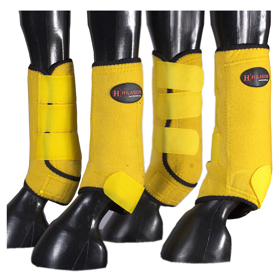 HILASON L M S H. Front Rear Hind Leg Sport Boot 2pk | 4pk | H. Leg by Hilason – Cowboy and equestrian accessories