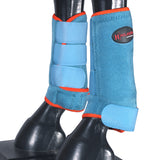 HILASON L M S Horse Front Rear Hind Leg Sport Boot 2 Pack | 4 Pack | Horse Leg Boots