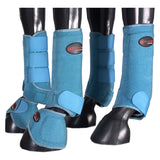 HILASON L M S Horse Front Rear Hind Leg Sport Boots & Bell Boots 6 Pack