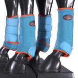 HILASON L M S Horse Front Rear Hind Leg Sport Boot 2 Pack | 4 Pack | Horse Leg Boots