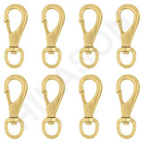 Hilason Western Horse Tack Welded Wire Dee Ring Nickel Plated - Set Of 8