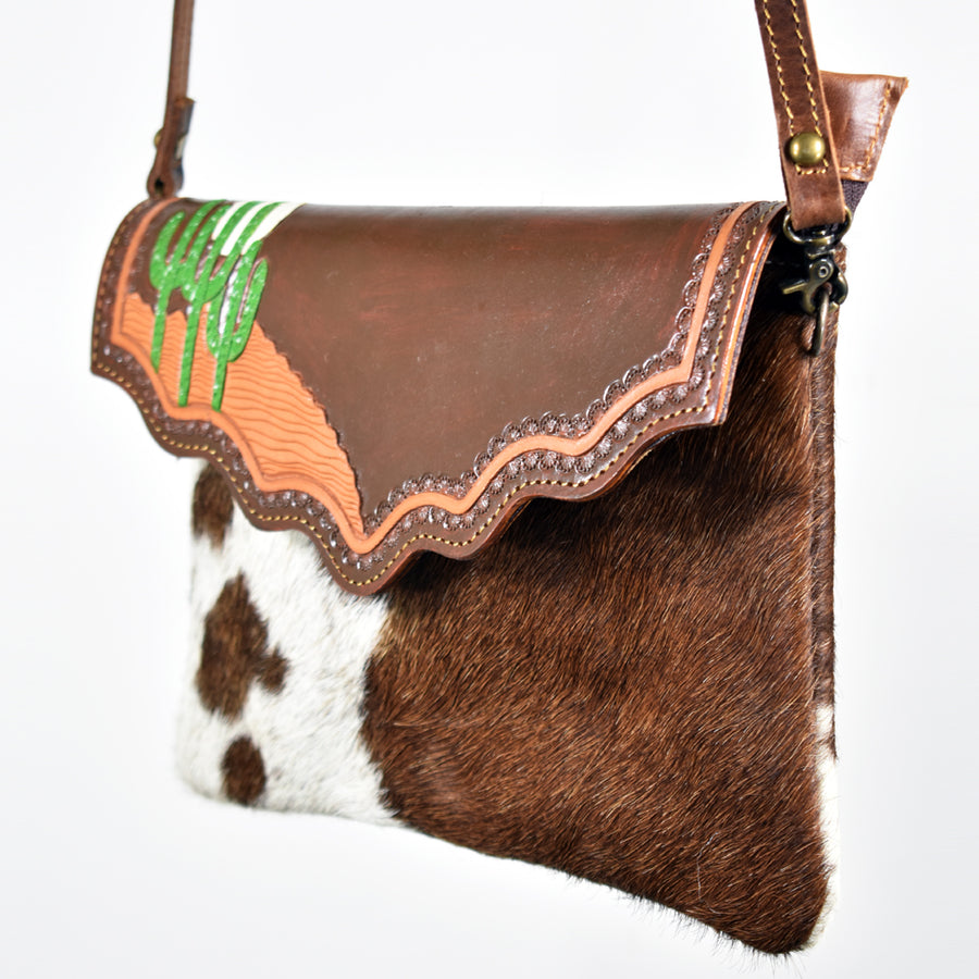 American Darling Envelope Hair on Genuine Leather Western Women Bag Handbag Purse | Purses for Cute - Uhorse