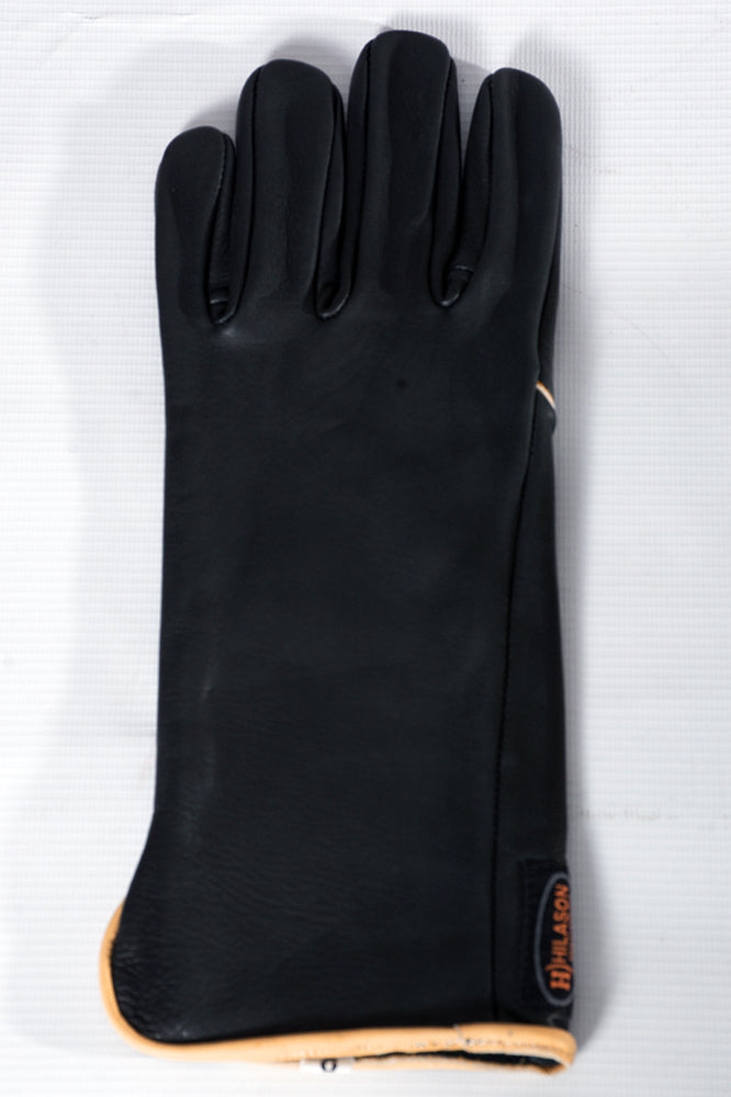 HILASON Bull Riding Gloves Genuine Leather Left-Hand SIZE (6" to 10") | Horse Horseback Women Men