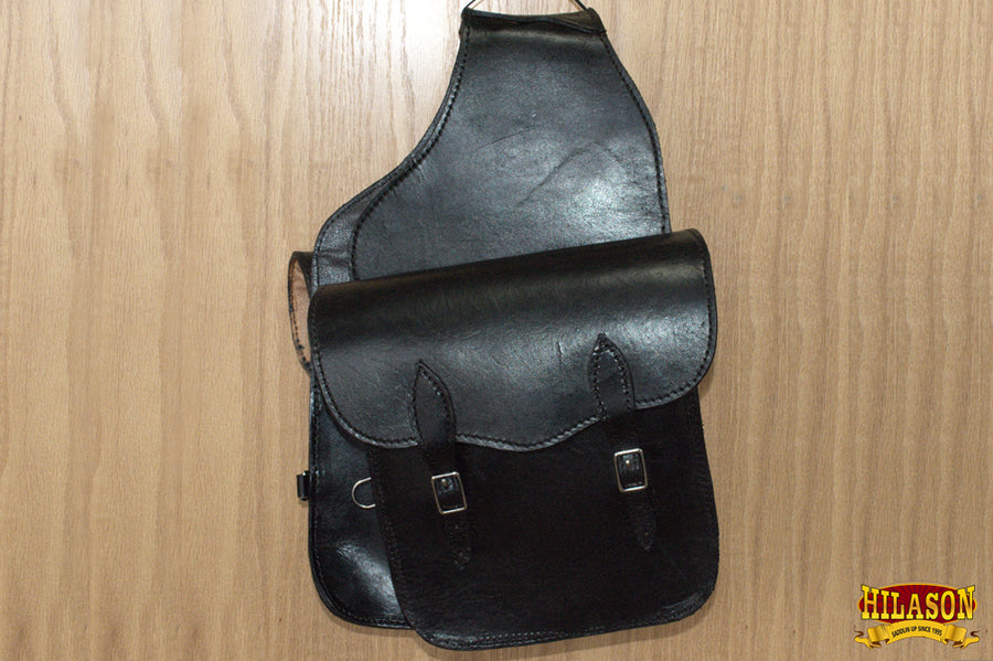 Hilason Western Horse Leather Saddle Bag Heavyduty Traditional Trail Ride
