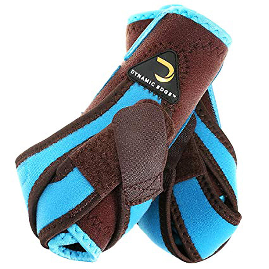 Large Dynamic Edge 2 Tone H. Hind Rear Leg Sports Boots Pair by Hilason – Cowboy and equestrian accessories