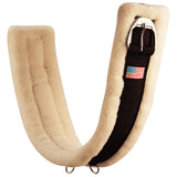 28 In H. Cinch Roller Buckle Deluxe Wool Back Black Made Usa by Hilason – Cowboy and equestrian accessories