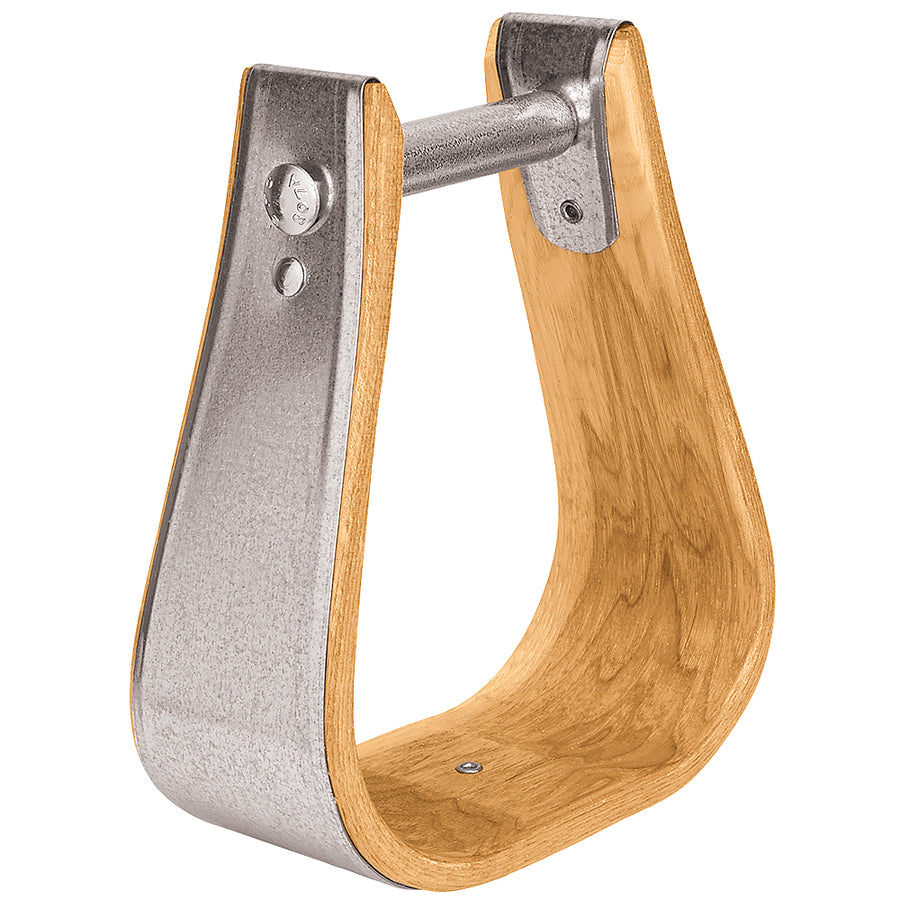 Weaver Leather Wooden Stirrups,Â Overshoe Visalia, 3" Tread by Hilason – Cowboy and equestrian accessories
