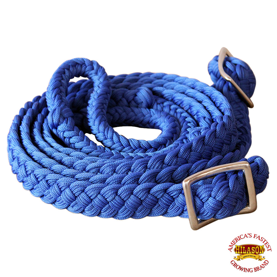Hilason Horse Headstall Breast Collar Halter Reins Tack Braided Paracord