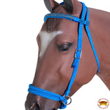 Hilason Horse Headstall Breast Collar Halter Reins Tack Braided Paracord