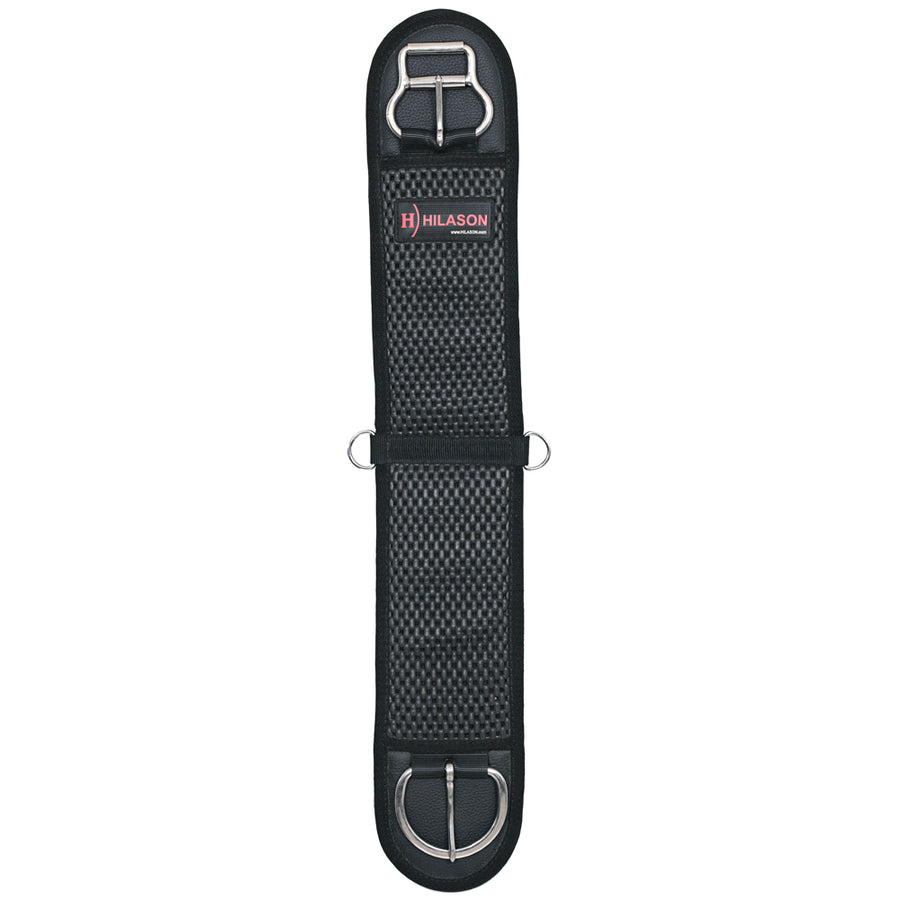 20 In Western Horse Saddle Girth Hilason Anti Slip Grip Neoprene Cinch - Uhorse